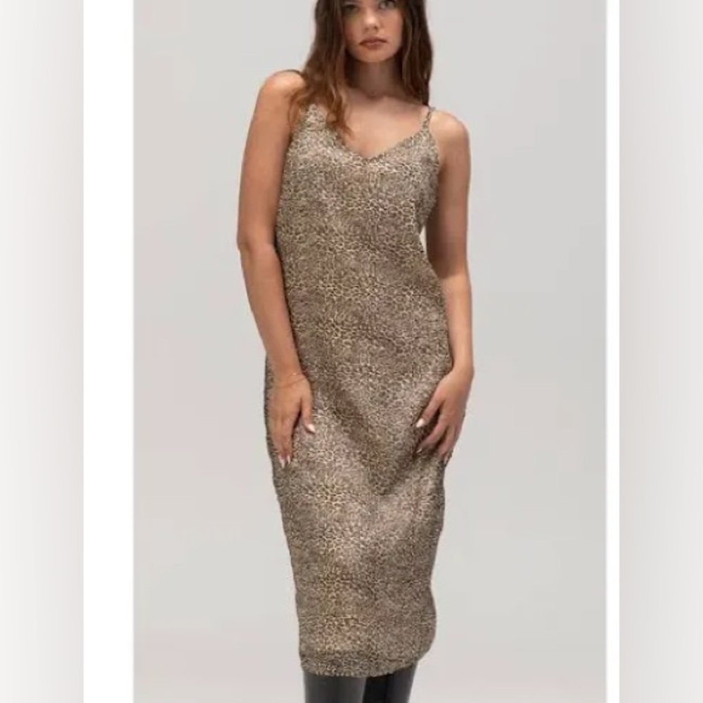 Noisy May | Melinda Singlet Leopard Dress